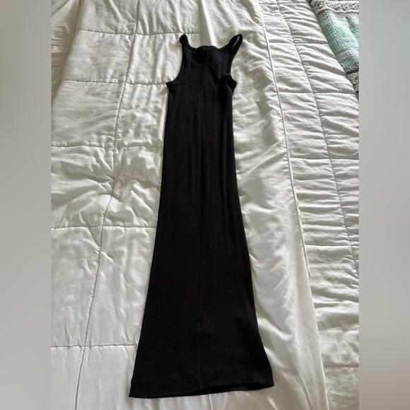 Re/Done Black Maxi Dress - Picture 3 of 3